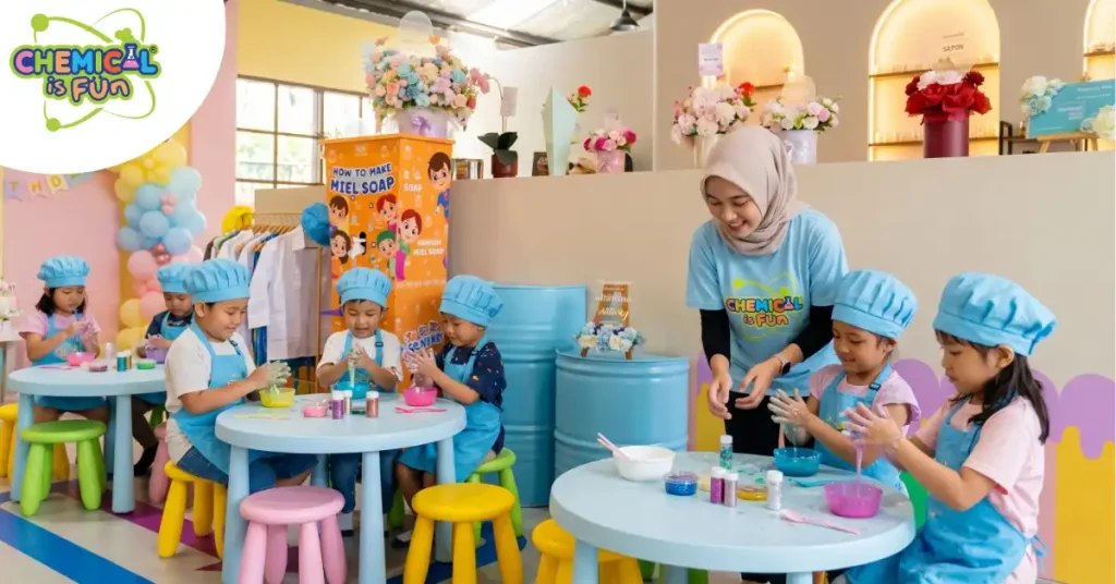 Pengalaman Seru Ulang Tahun Anak di Studio Slime