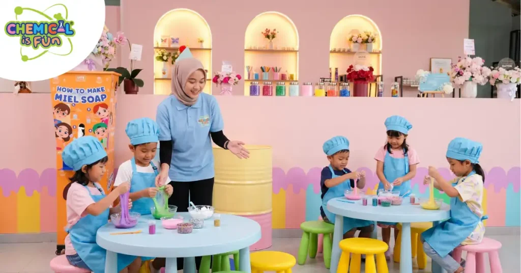 Studio Slime sebagai Sarana Edukasi Kreatif Anak